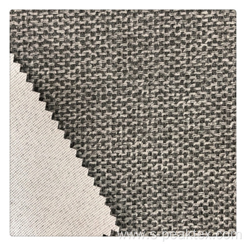 Polyester linen fabric waterproof upholstery fabrics